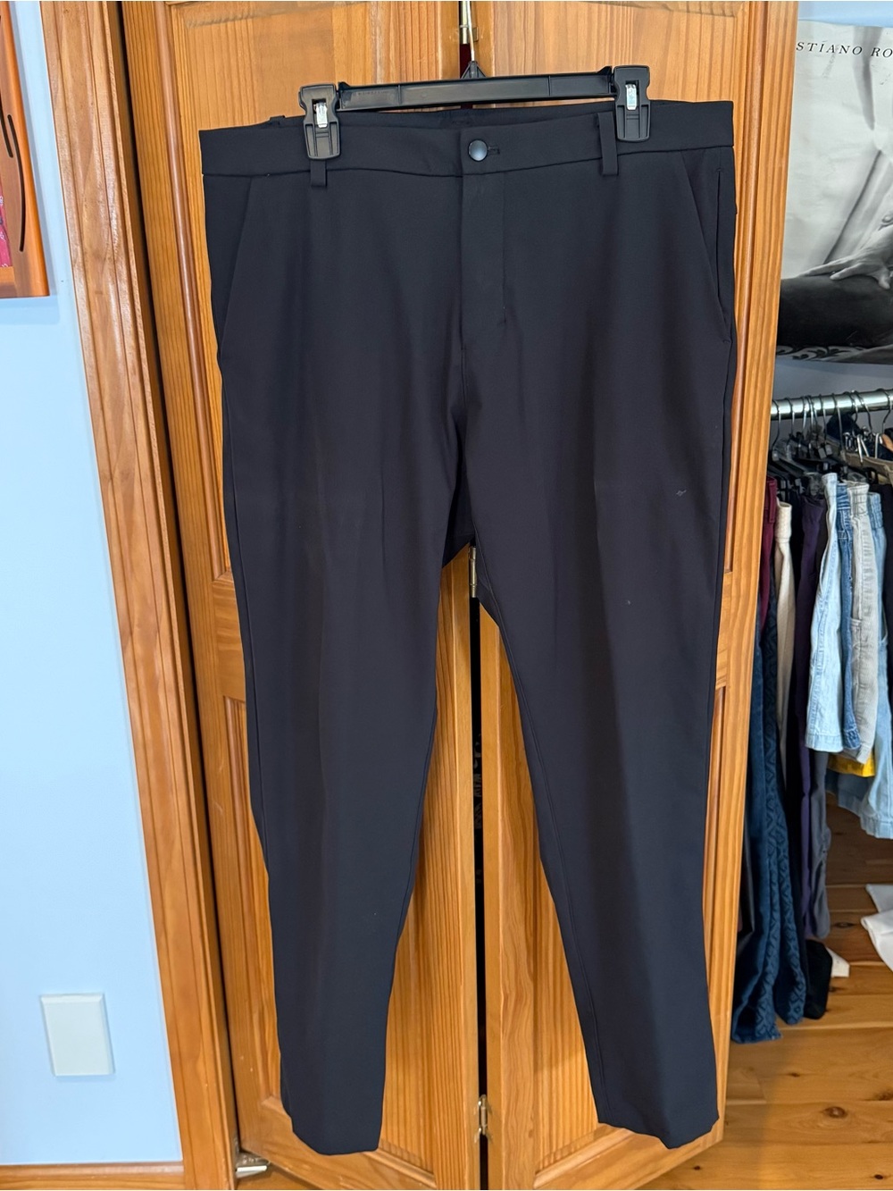 Lululemon 36 Black ABC 5 Pocket Classic Golf Dress Pants